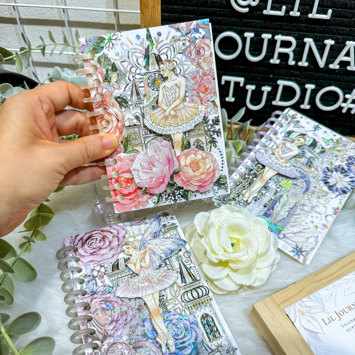 B7 Travel Notebook - Enchanted Ballerina Castle