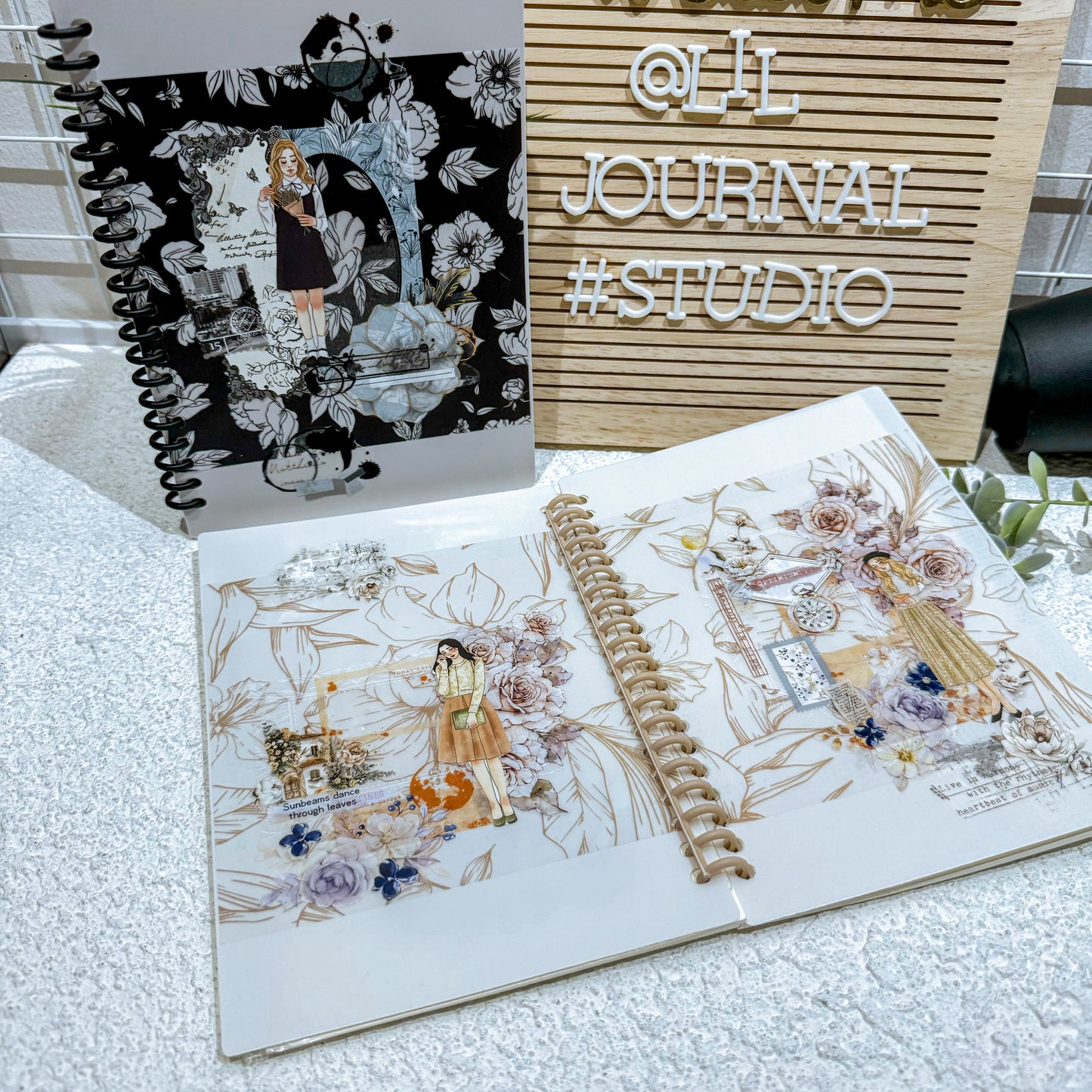 A5 Classic Girls Flower Moments Notebooks