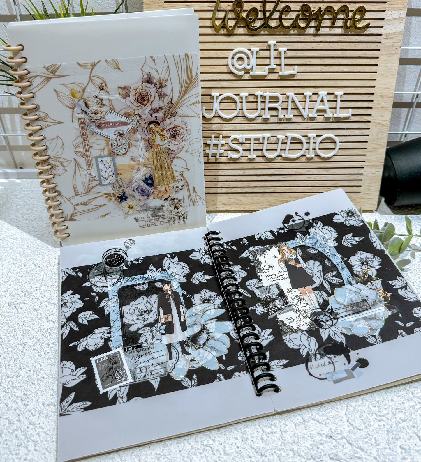 A5 Classic Girls Flower Moments Notebooks