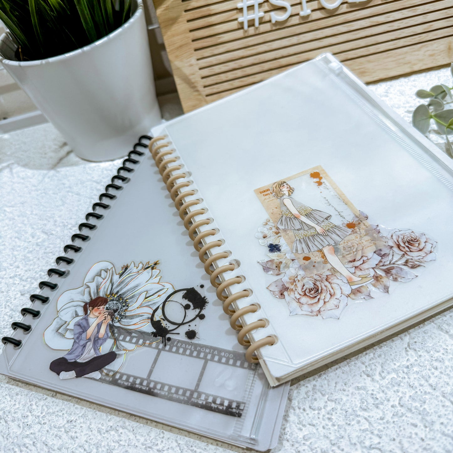 A5 Classic Girls Flower Moments Notebooks