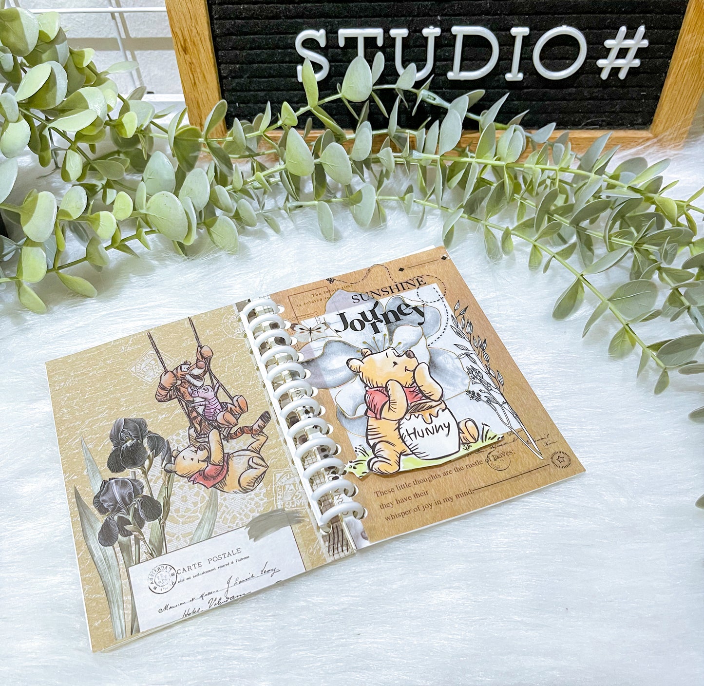 B7 Character Travel Notebook - Winnie the Pooh II