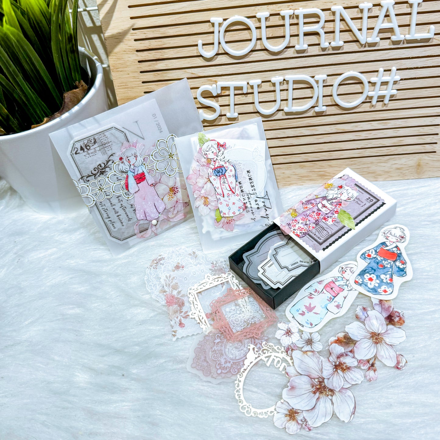 Sho Girls_Sakura Pink Ephemera Kit