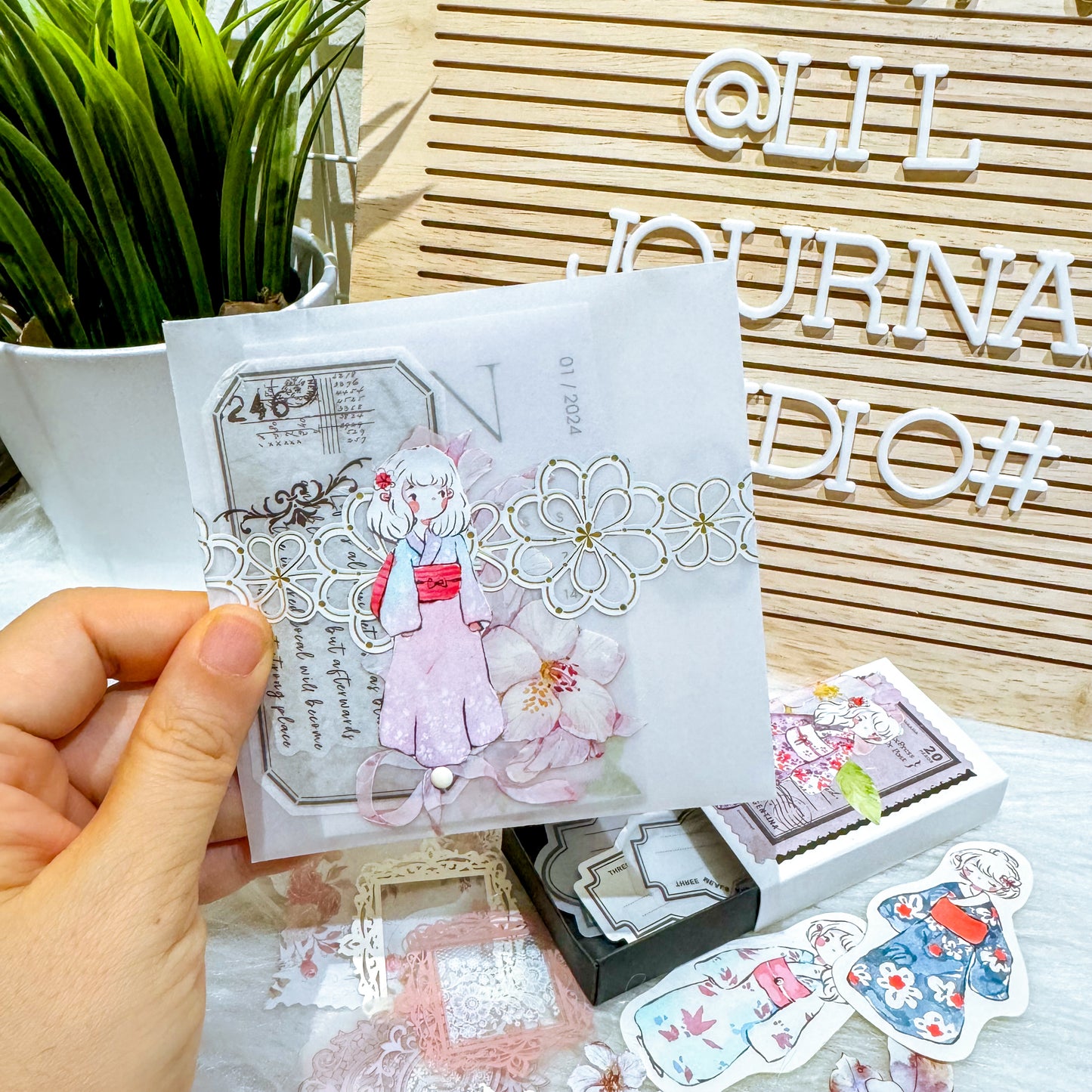 Sho Girls_Sakura Pink Ephemera Kit