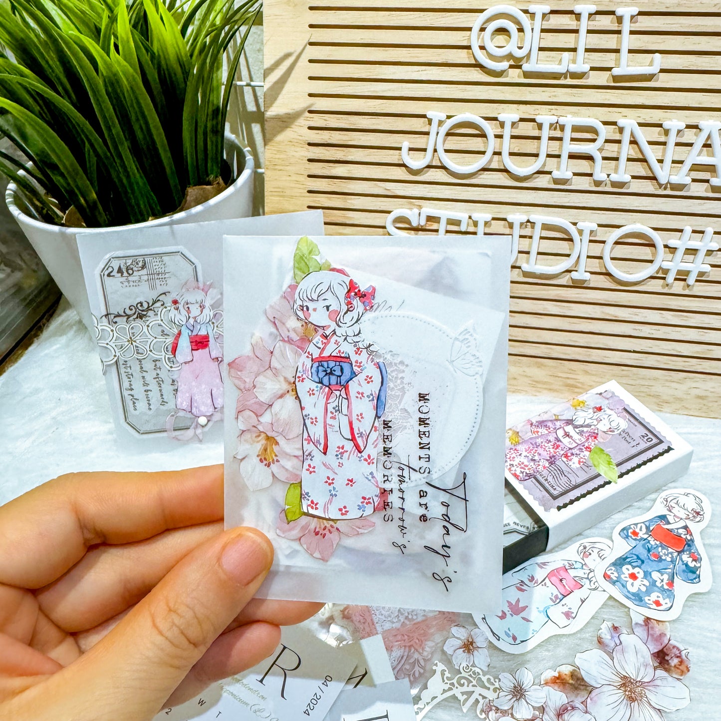 Sho Girls_Sakura Pink Ephemera Kit