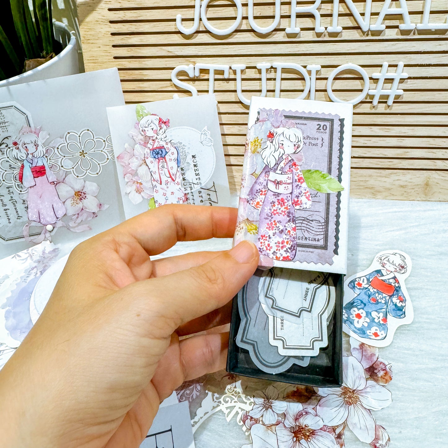 Sho Girls_Sakura Pink Ephemera Kit