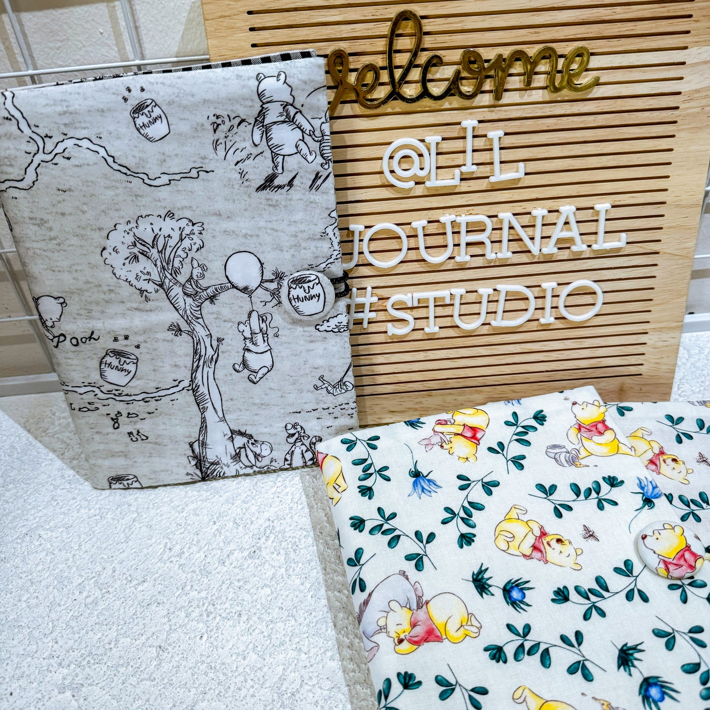 A5 Fabric Notebooks (Pooh)