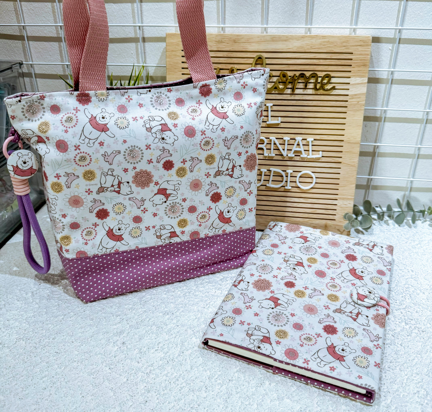 A5 Fabric Notebooks (Pooh)