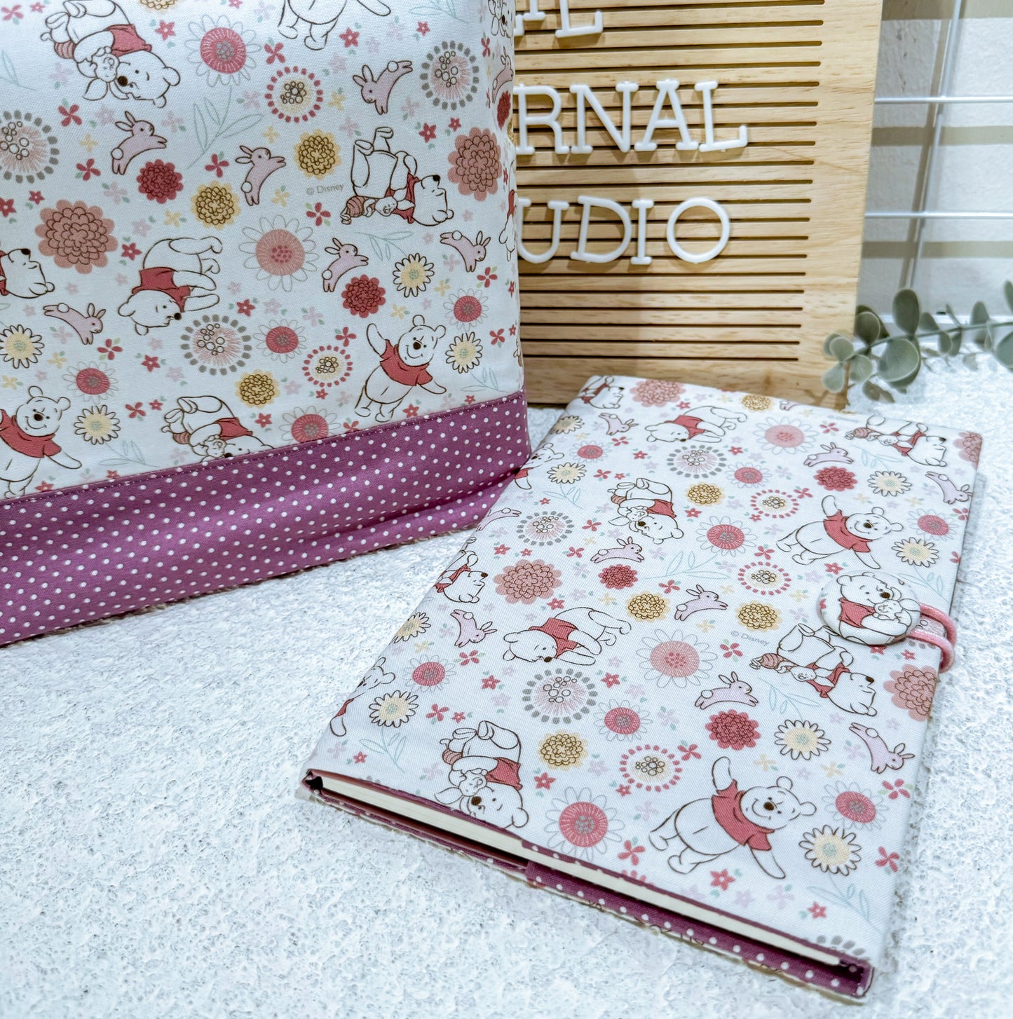 A5 Fabric Notebooks (Pooh)