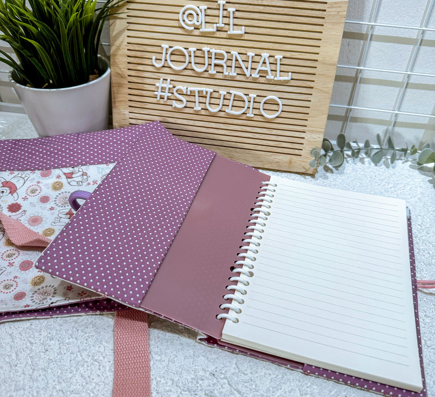 A5 Fabric Notebooks (Pooh)