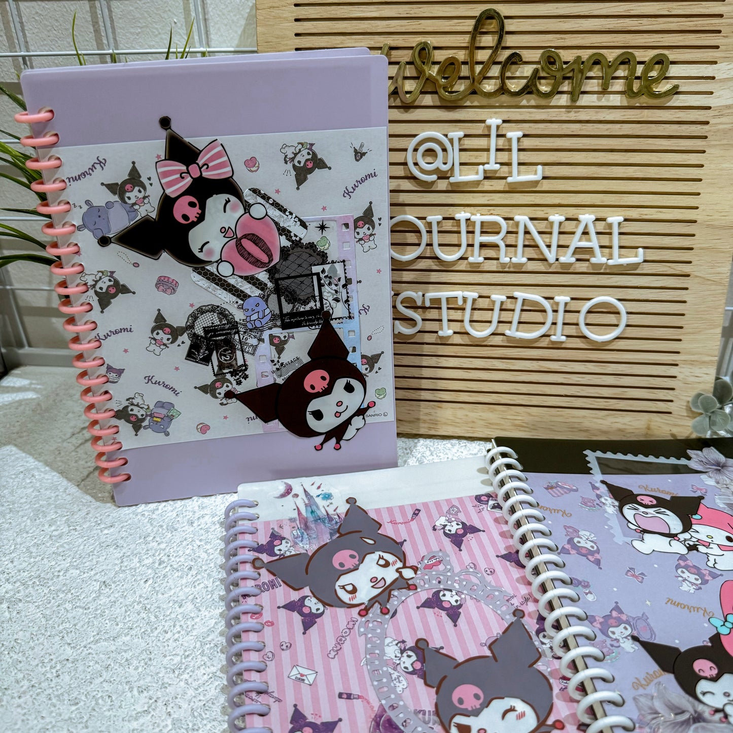 A5 Kuromi Patchwork Notebooks