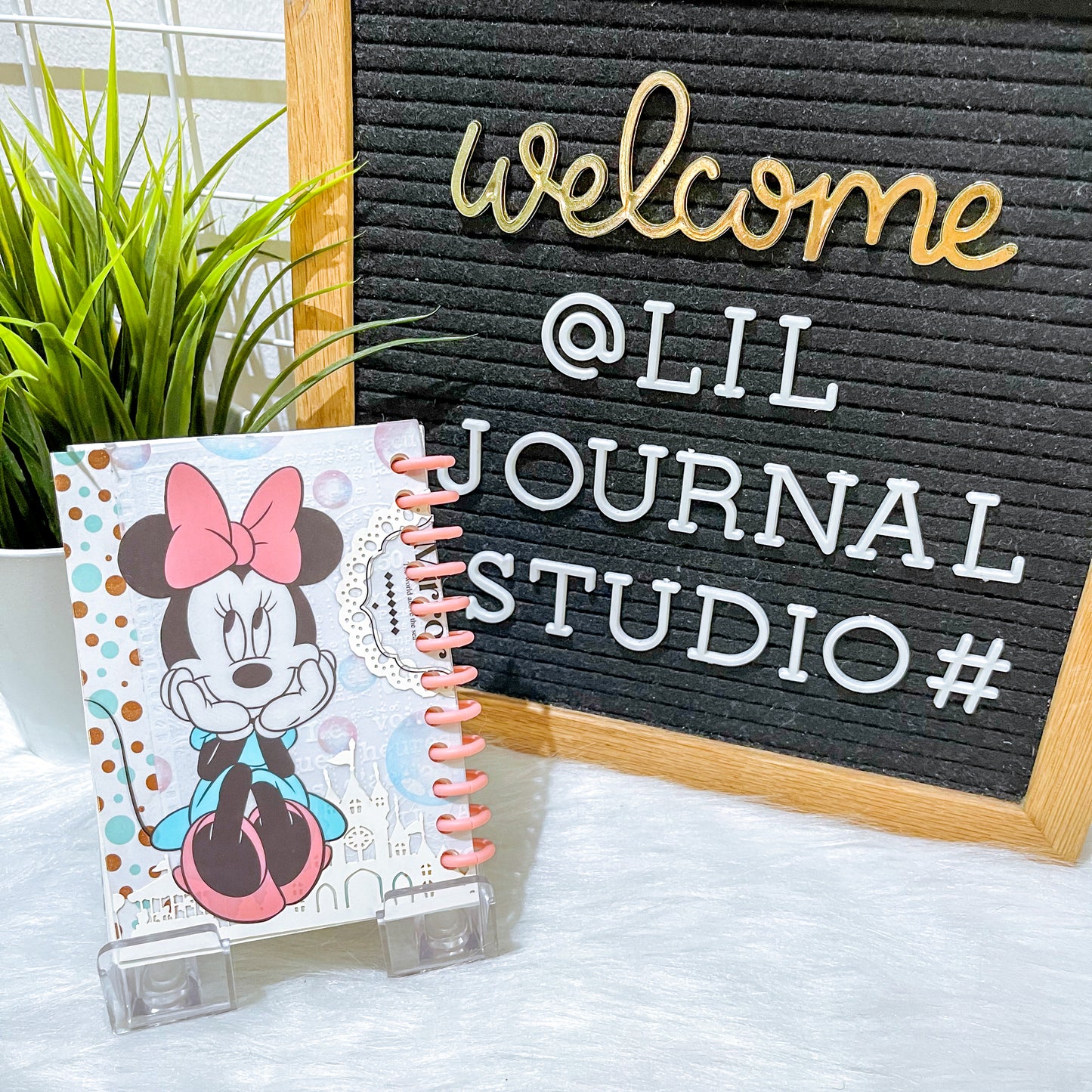 B7 Character Travel Notebook - Mickey & Minnie