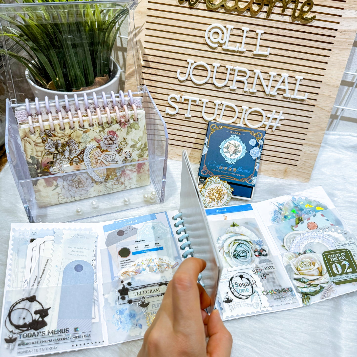 Glam Ballerina Ephemera Kit