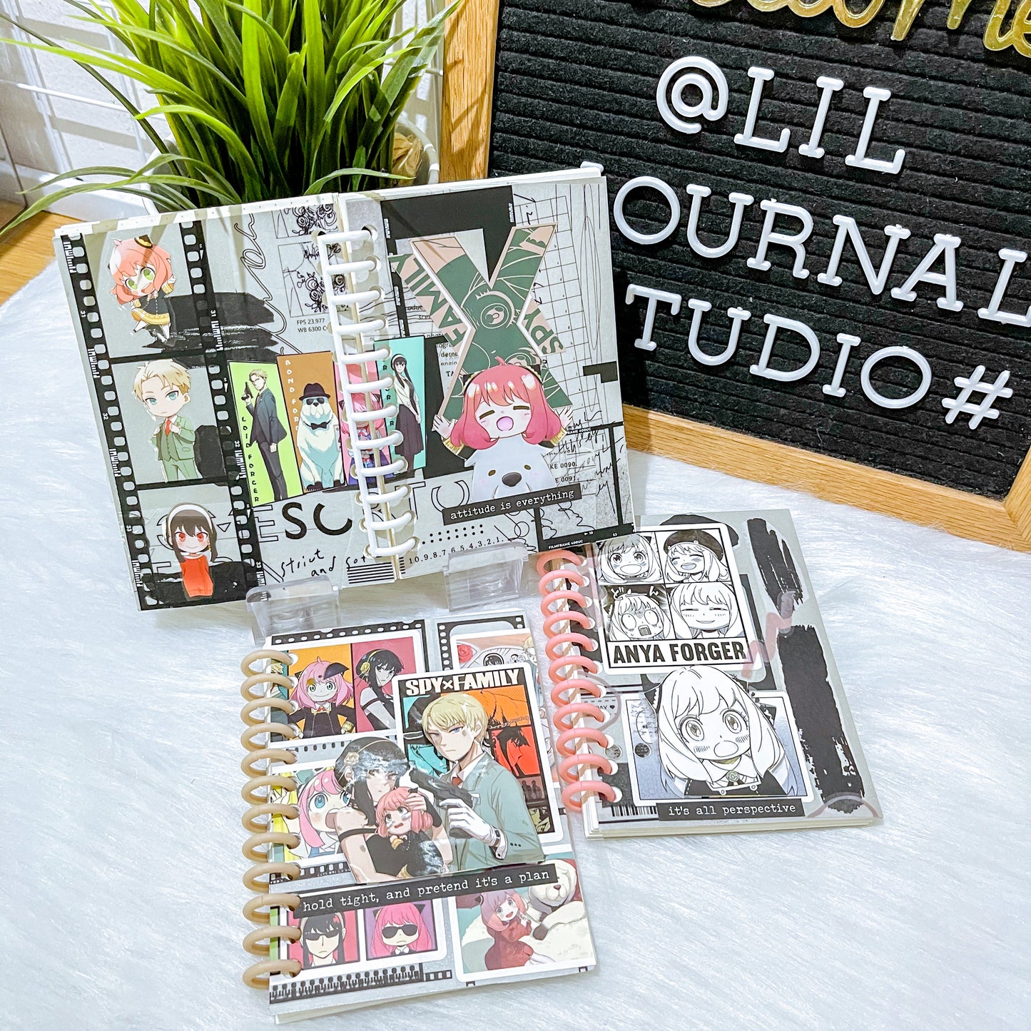 B7 Character Travel Notebook - Spy Family