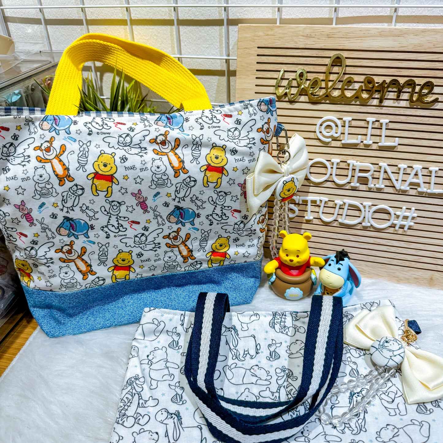 Canvas Strap Lunch Tote