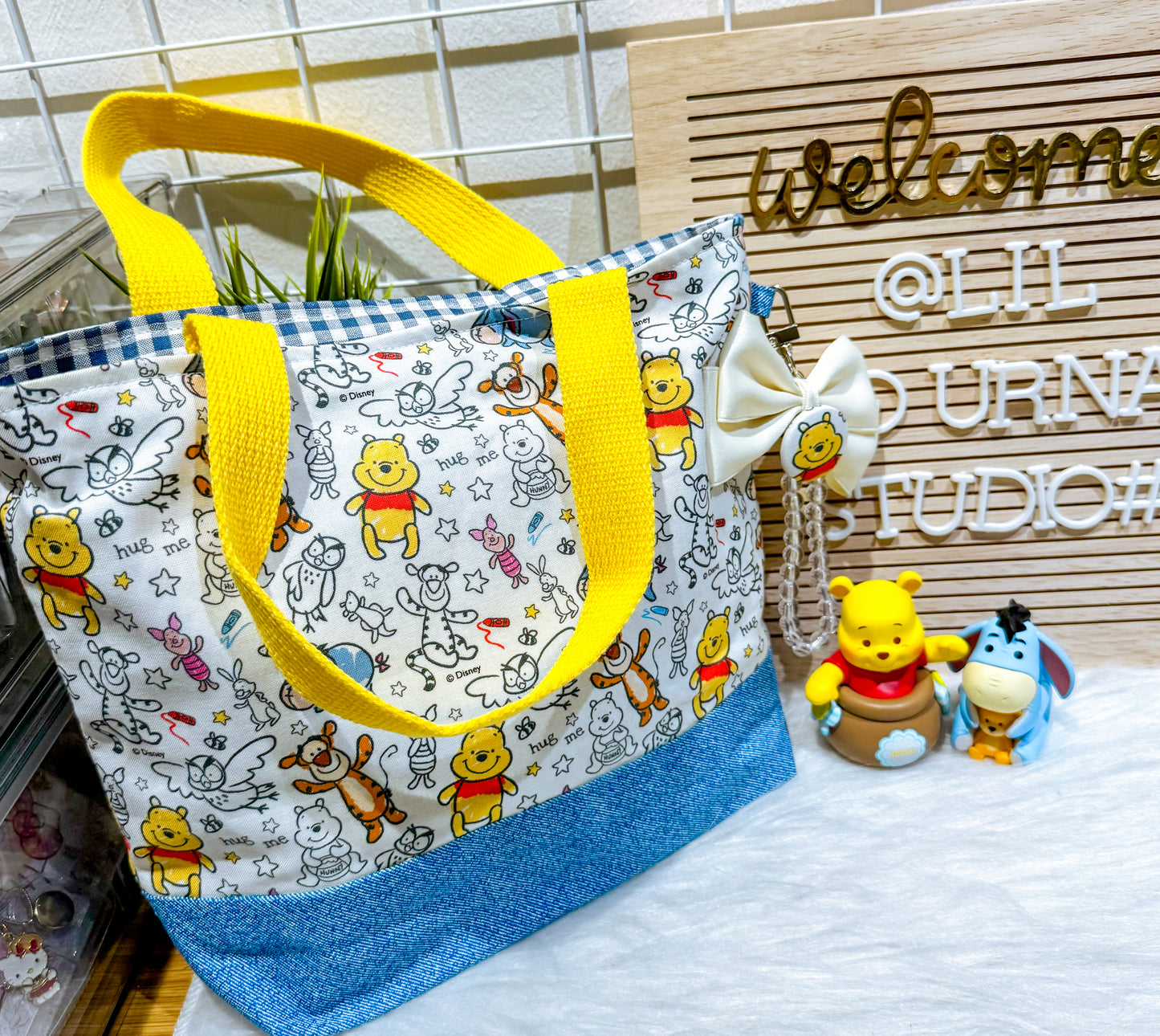 Canvas Strap Lunch Tote
