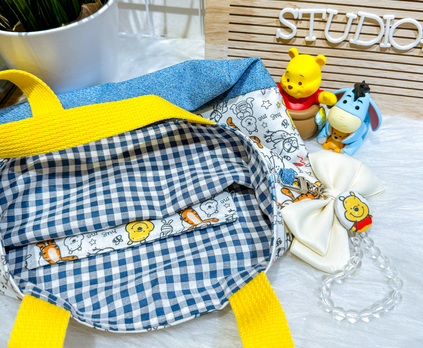 Canvas Strap Lunch Tote