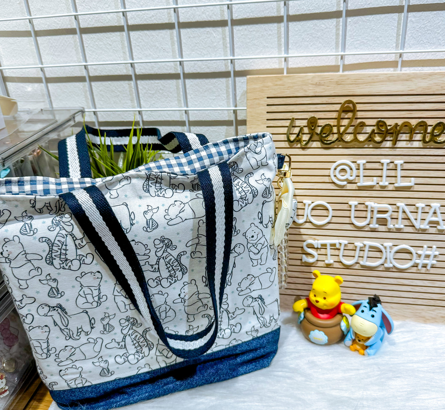 Canvas Strap Lunch Tote