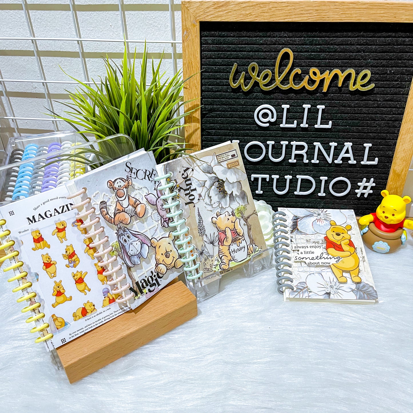 B7 Character Travel Notebook - Winnie the Pooh IV