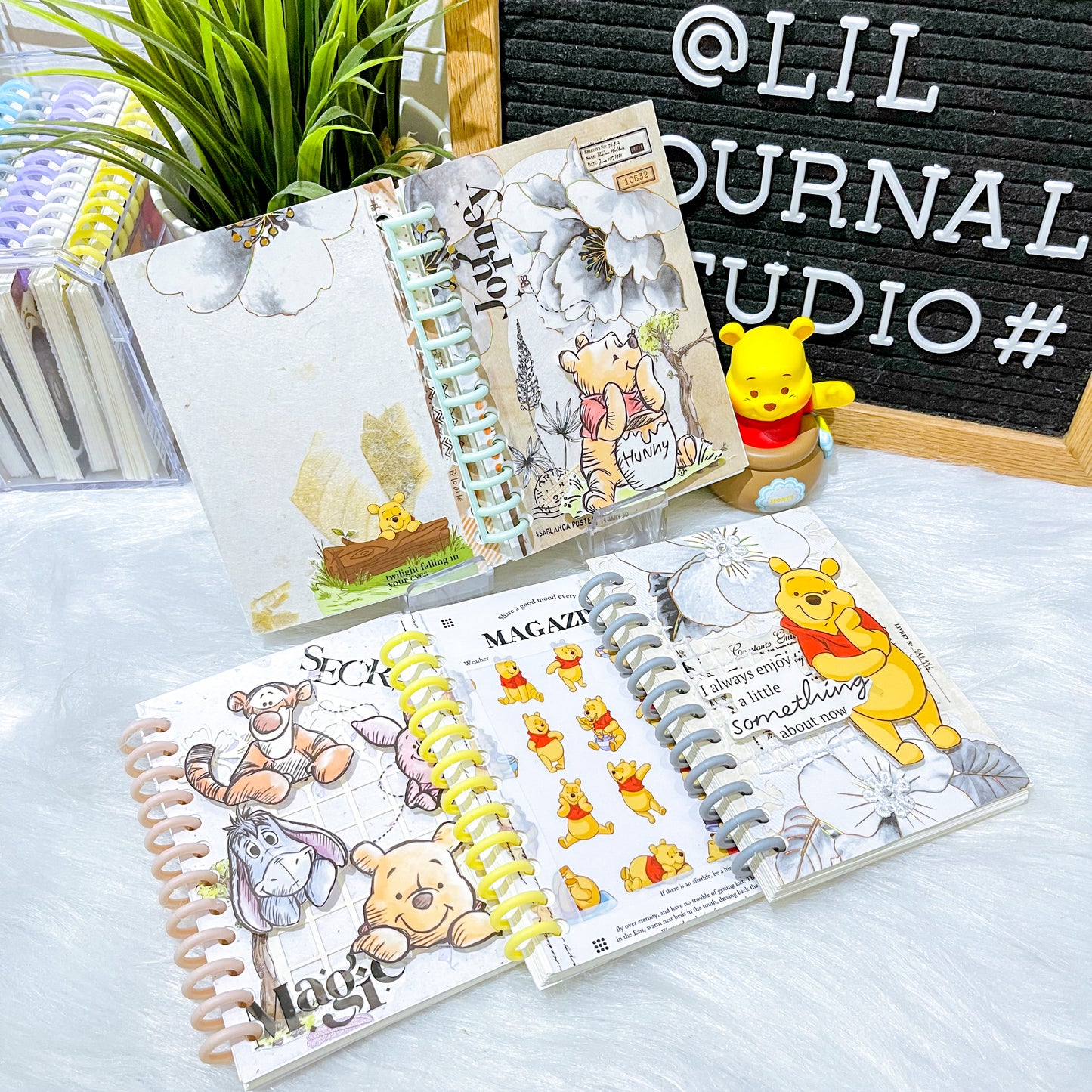 B7 Character Travel Notebook - Winnie the Pooh IV