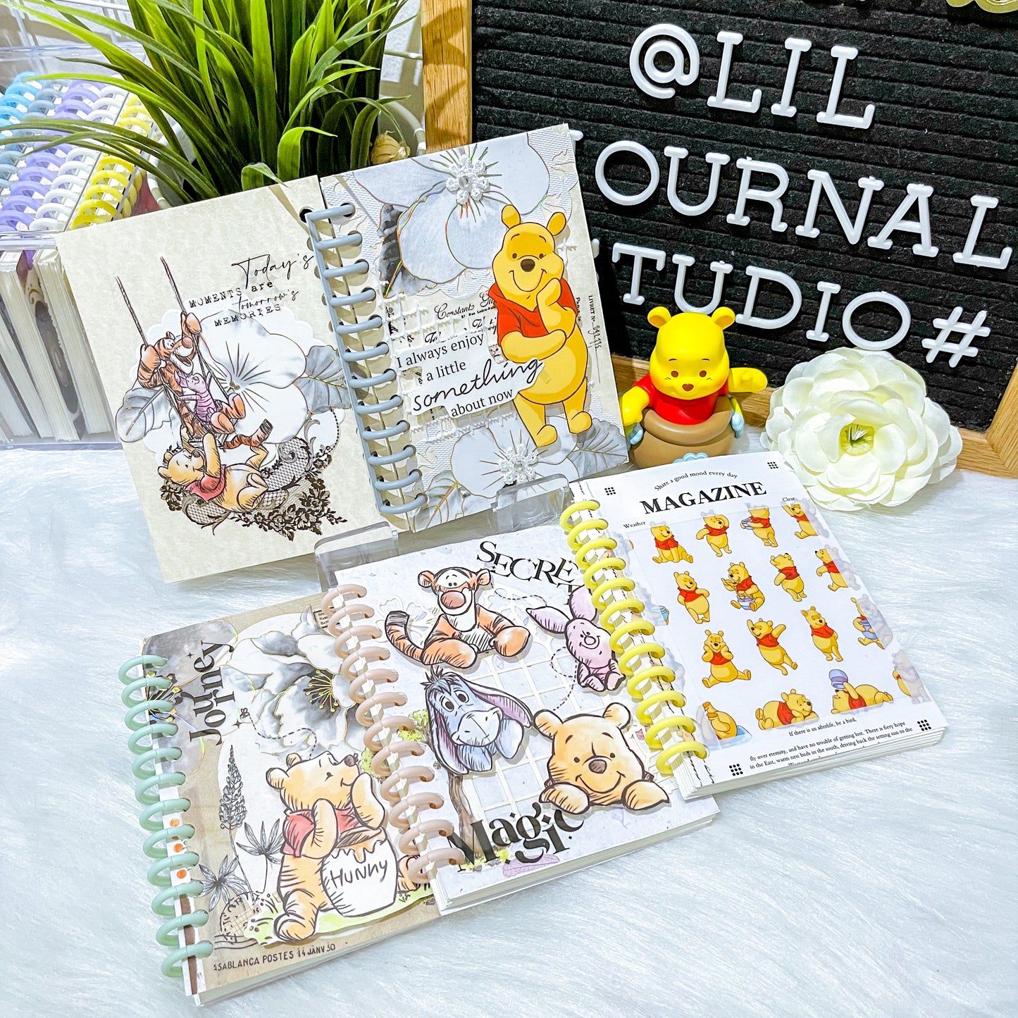 B7 Character Travel Notebook - Winnie the Pooh IV