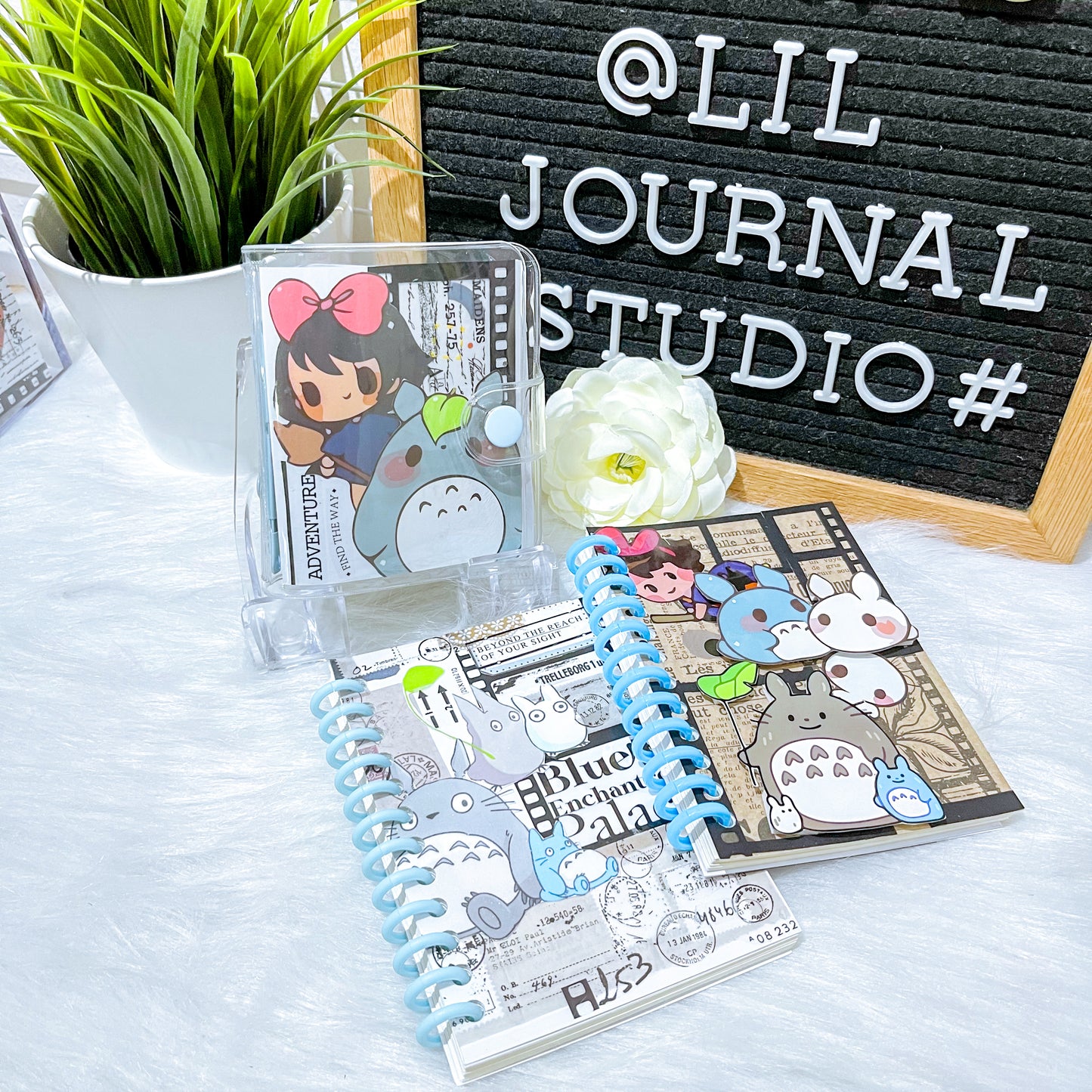 B7 Character Travel Notebook - Totoro