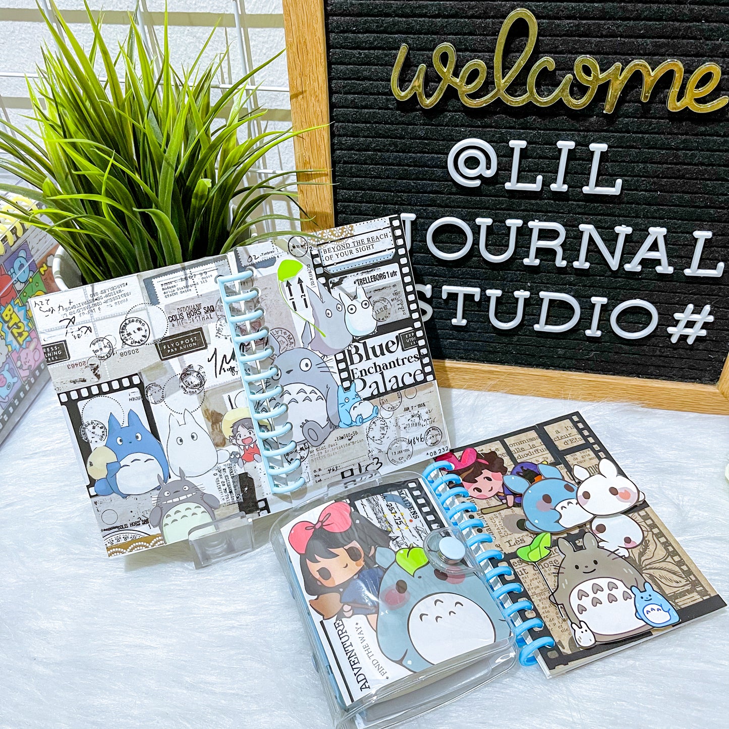 B7 Character Travel Notebook - Totoro