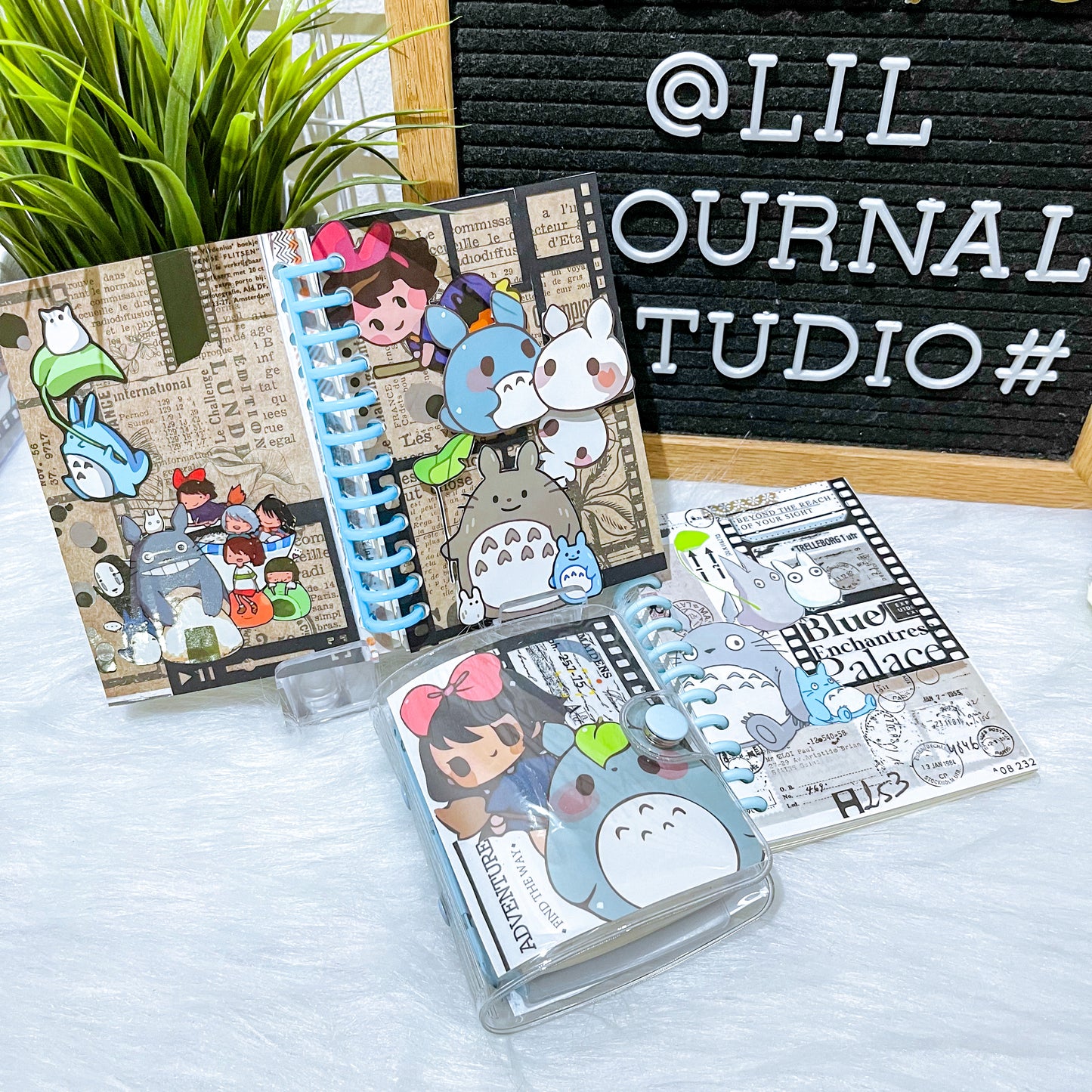 B7 Character Travel Notebook - Totoro