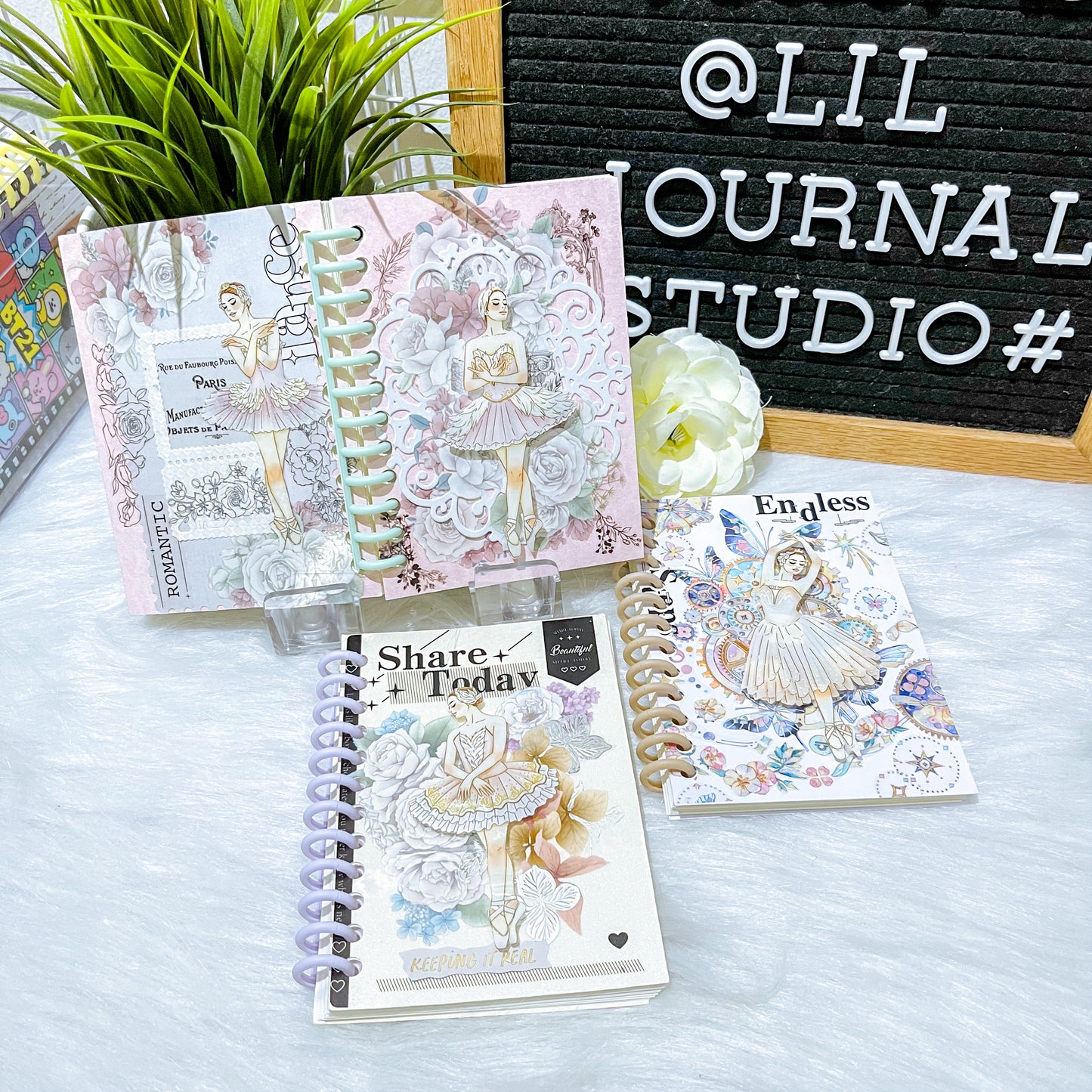 B7 Travel Notebook - Ballerina Dance with me