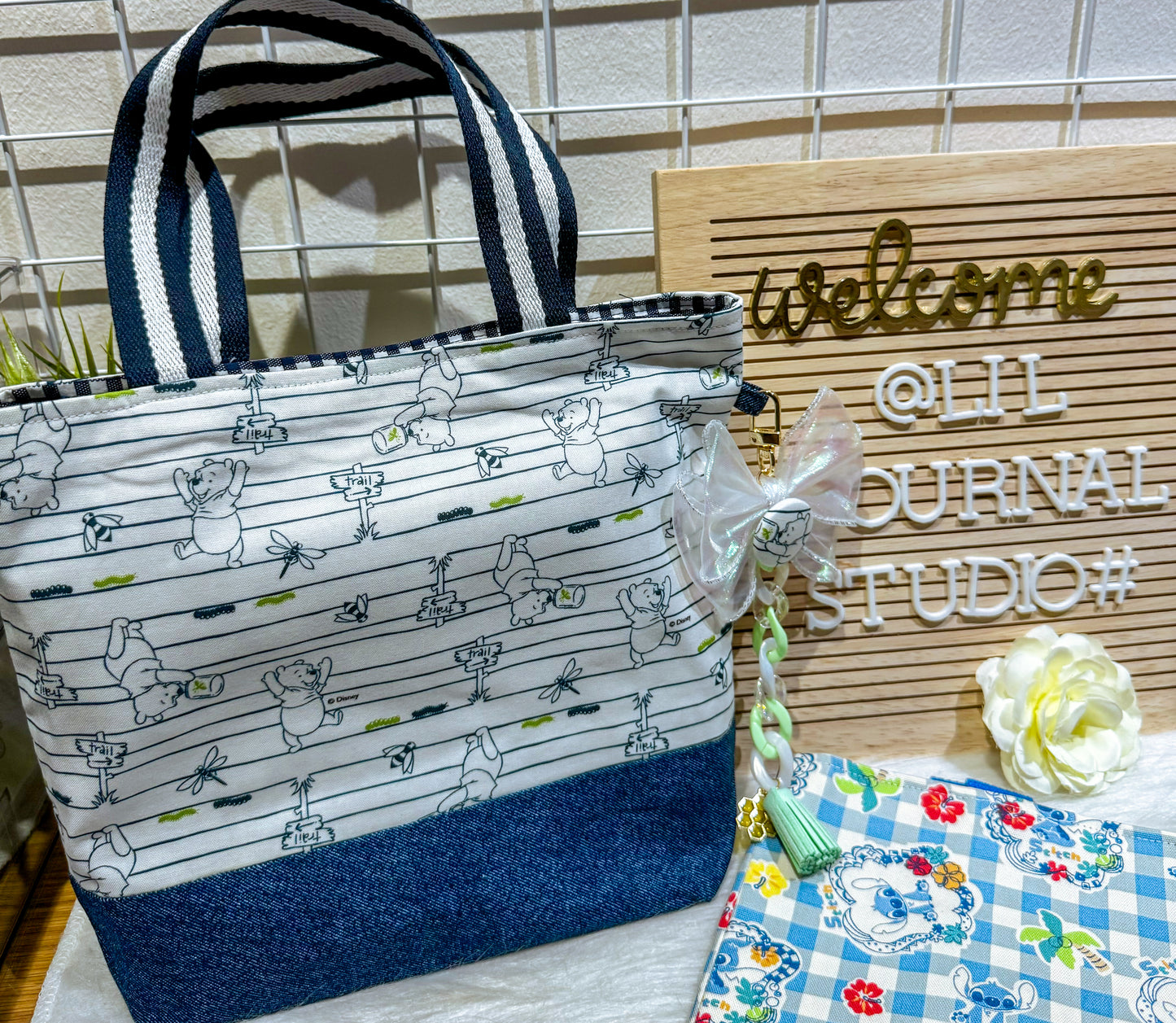 Canvas Strap Lunch Tote