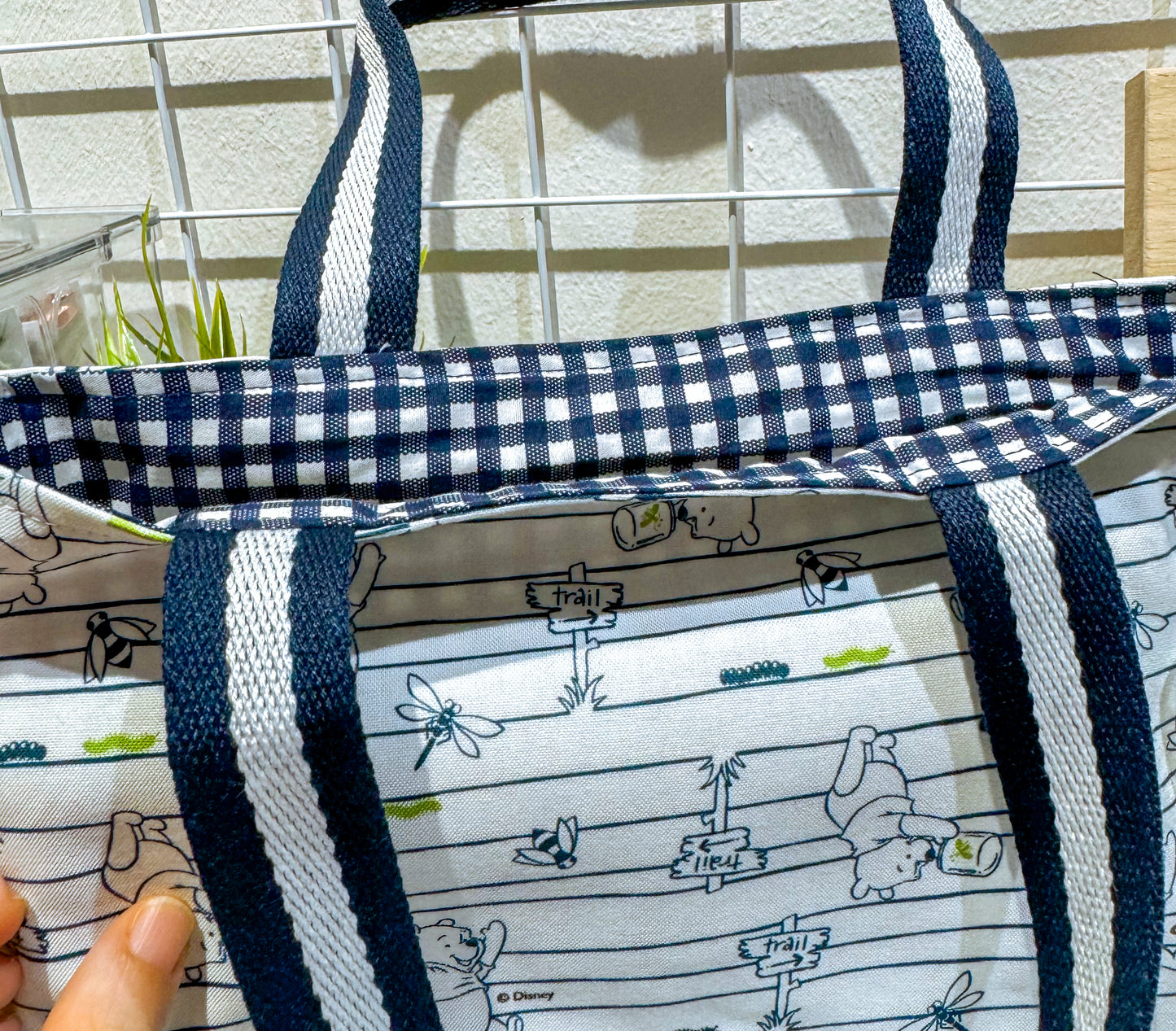 Canvas Strap Lunch Tote
