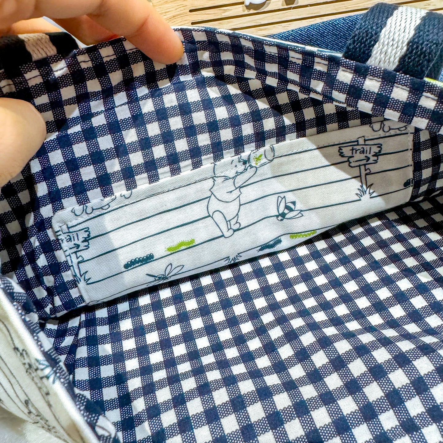 Canvas Strap Lunch Tote