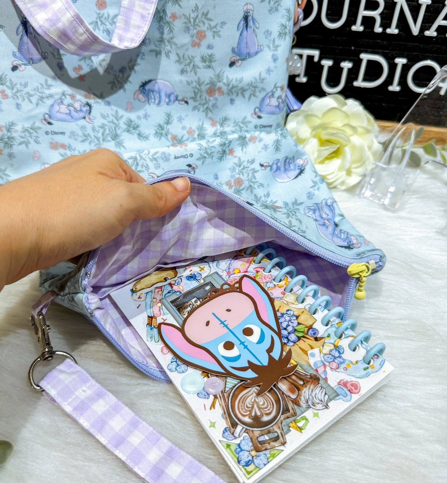 * RESTOCK* Skyblue Eeyore Tote