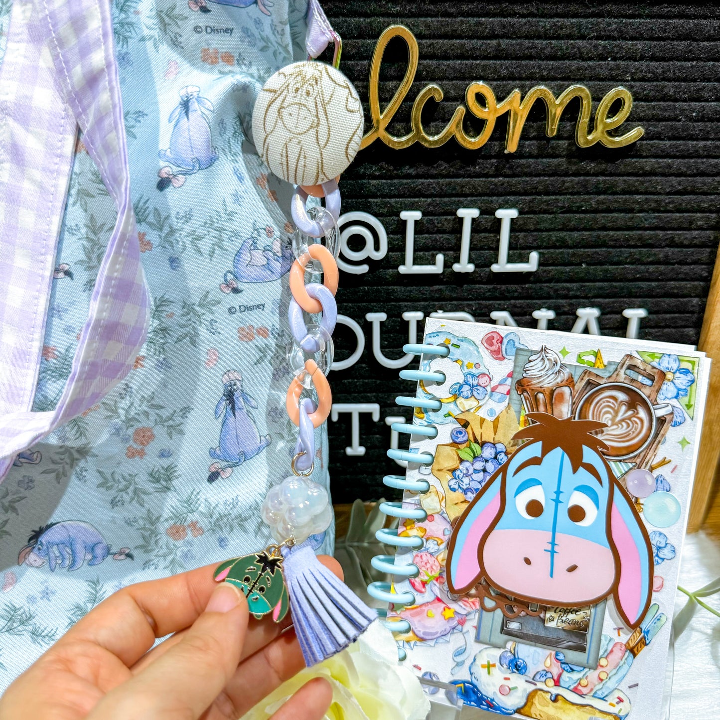 * RESTOCK* Skyblue Eeyore Tote