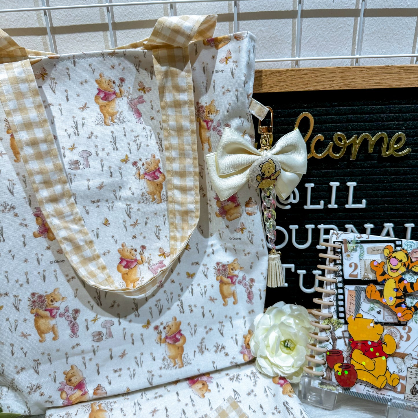 Limited Ed. Gingham Garden Pooh Set