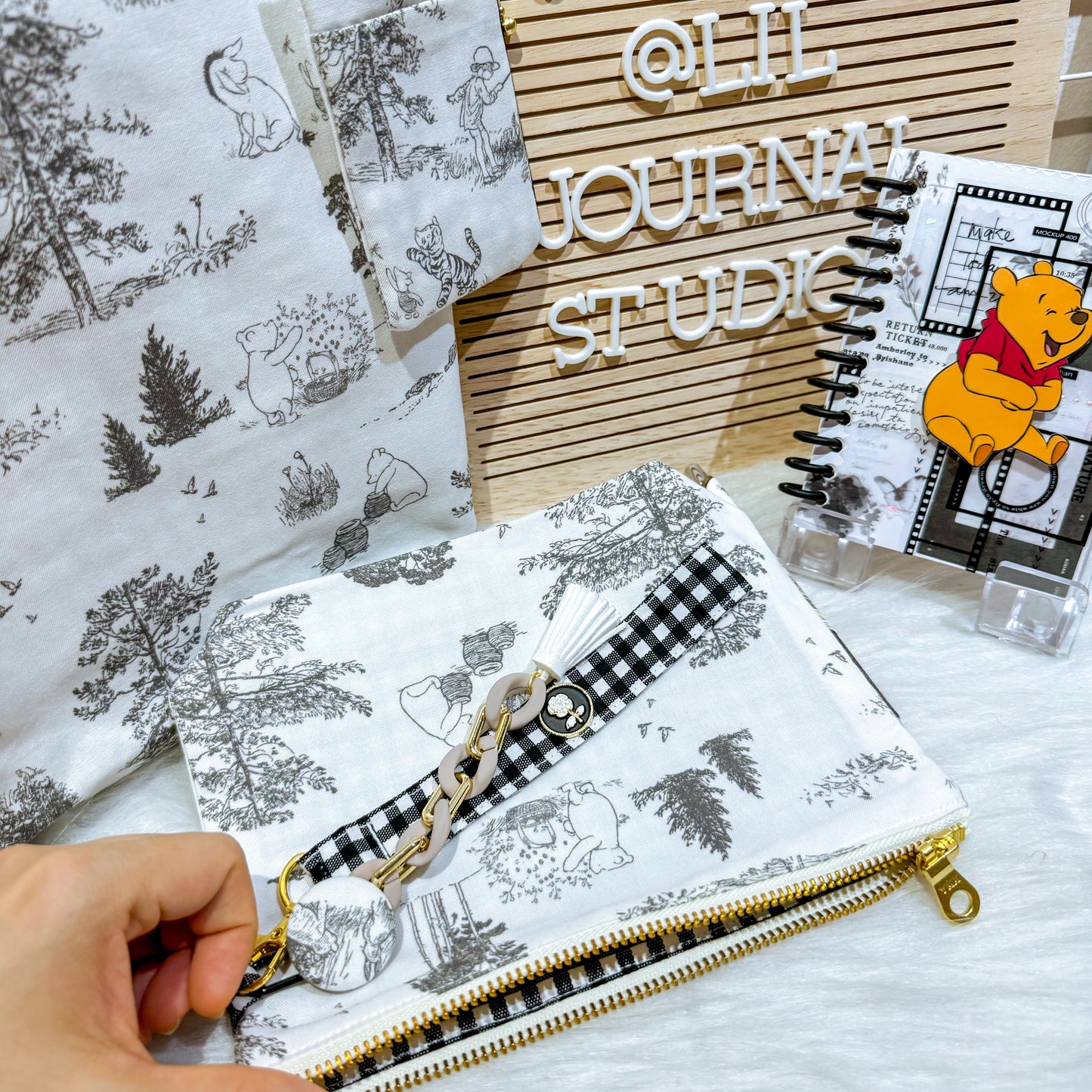 Charcoal Black Pooh Set