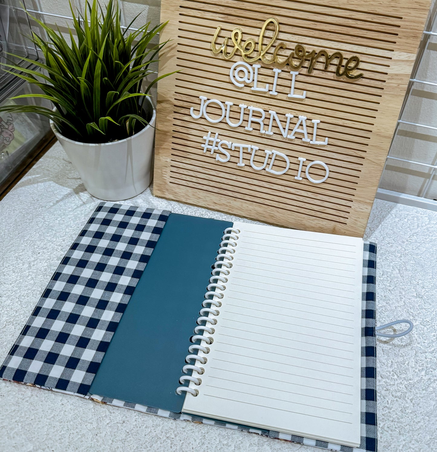 Navy Gingham Pooh Collection