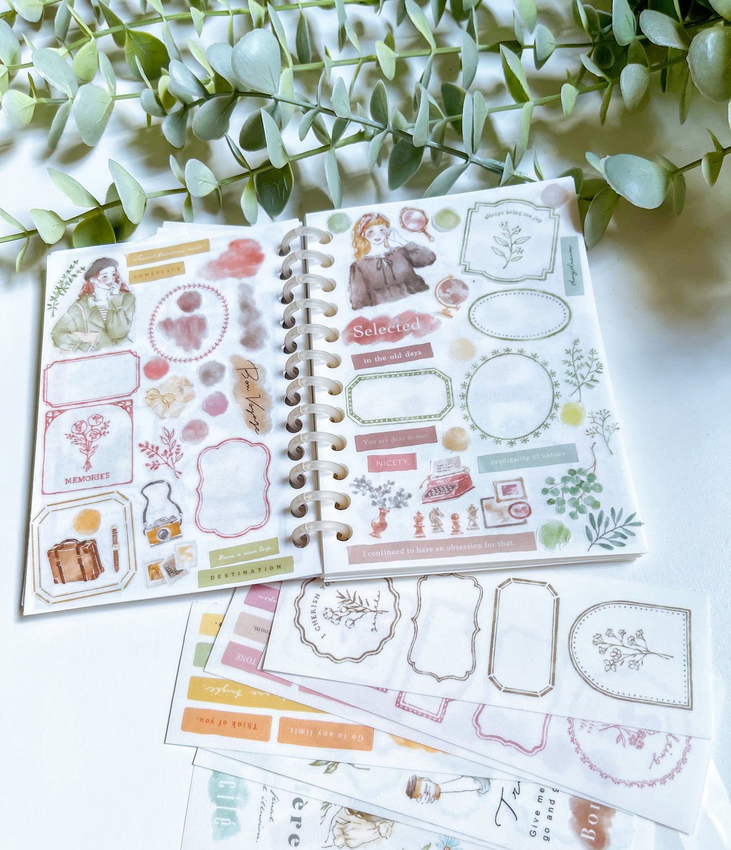 B7 Travel Size Notebook - Flutterfly
