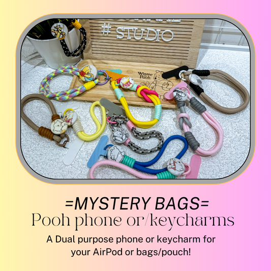 Pooh Phone/Bag Holder Mystery Bags - Sep 2024