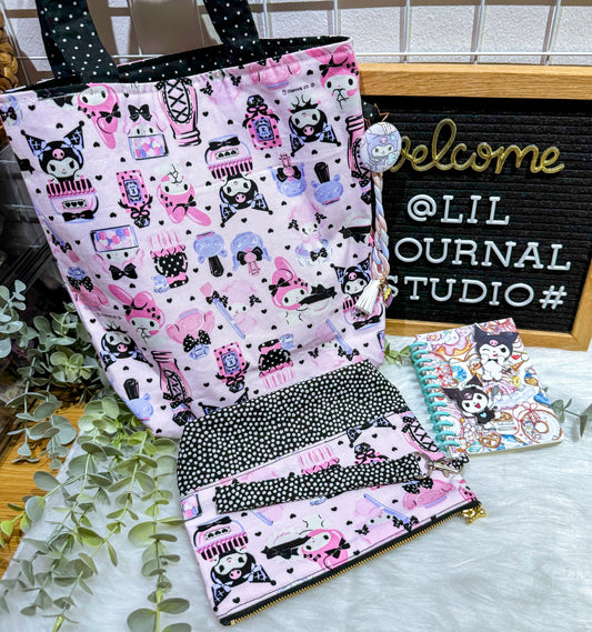 Kuromi & Melody Vanity Tote