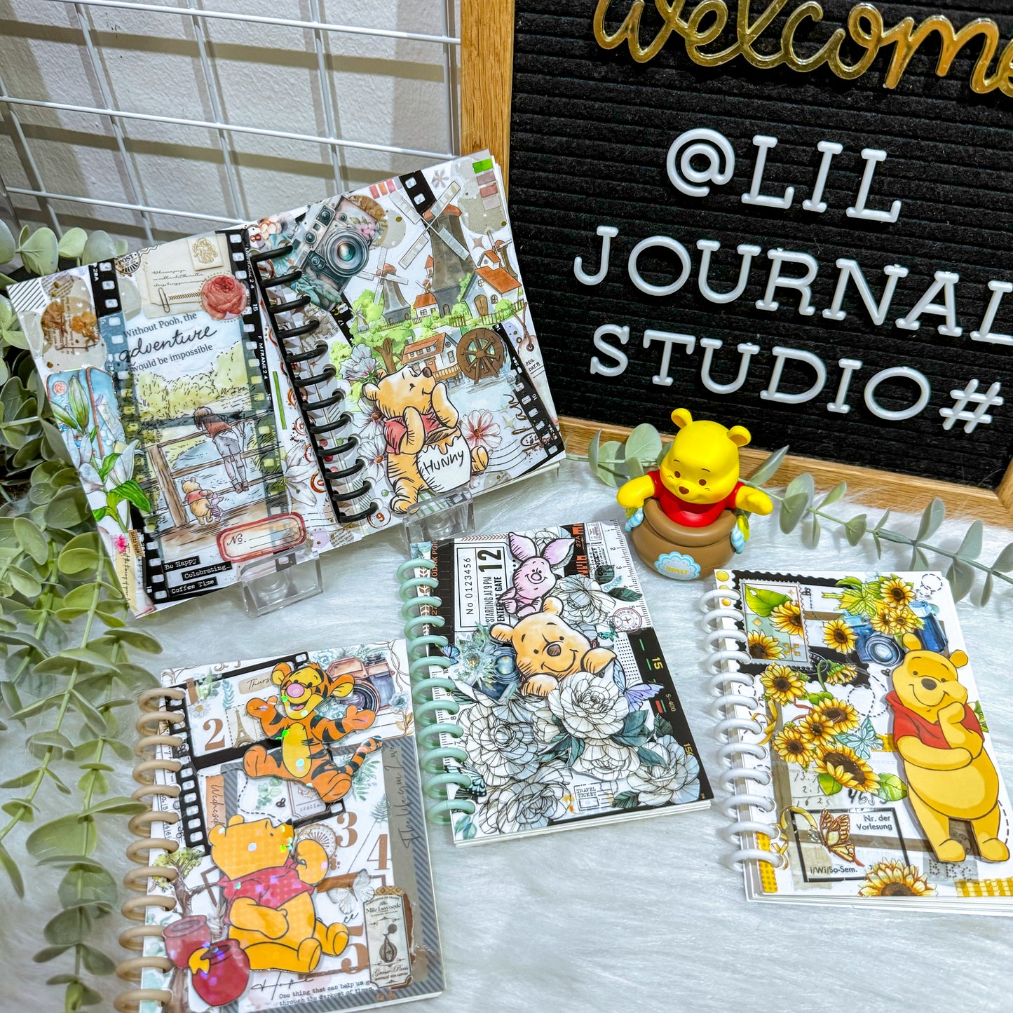 B7 Character Travel Notebook - Travel with Pooh