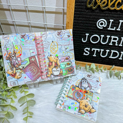 B7 Character Travel Notebook - Pooh Travel Adventure