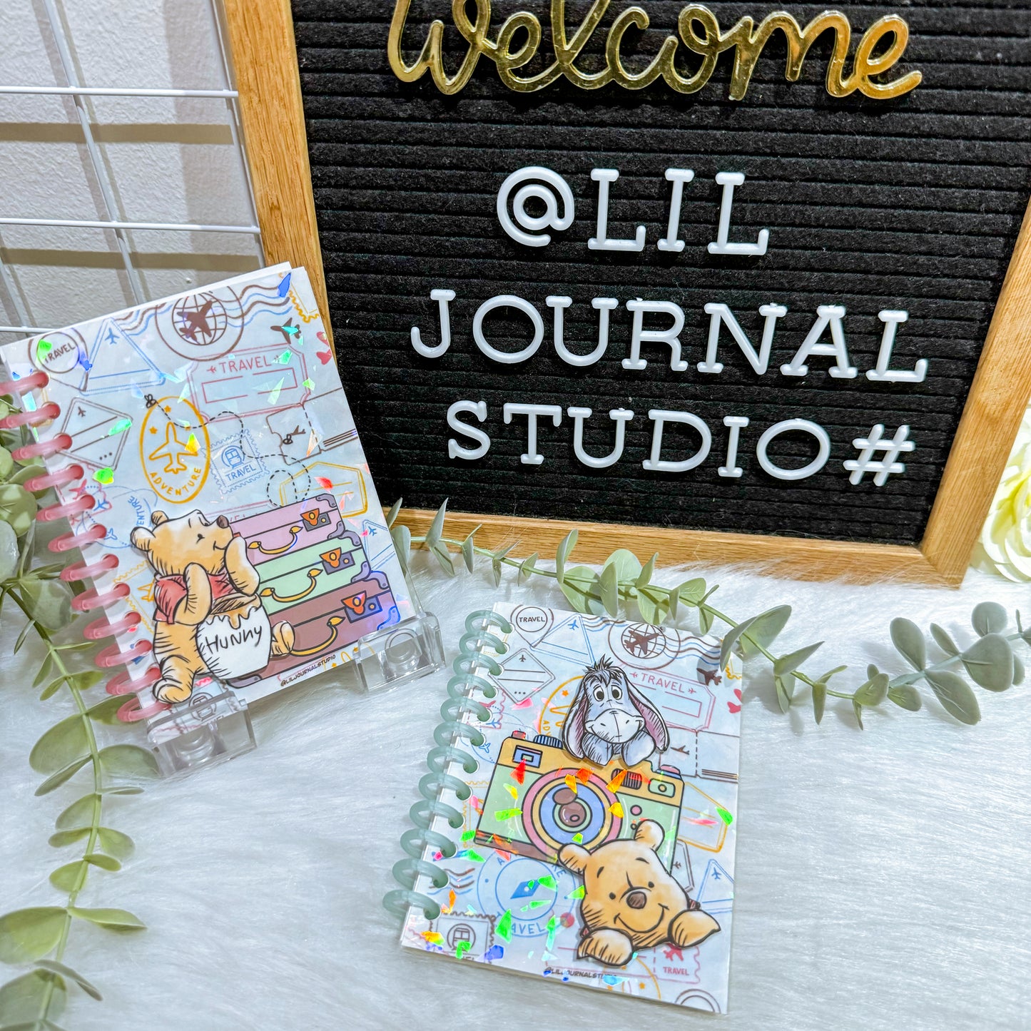 B7 Character Travel Notebook - Pooh Travel Adventure