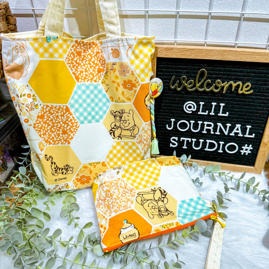 Patchwork Pooh Tote
