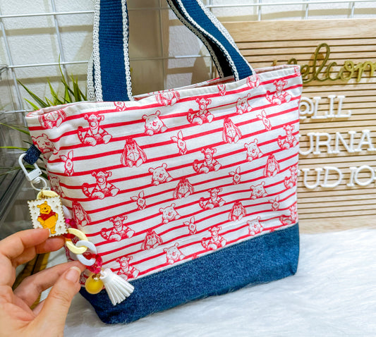 Canvas Strap Lunch Tote