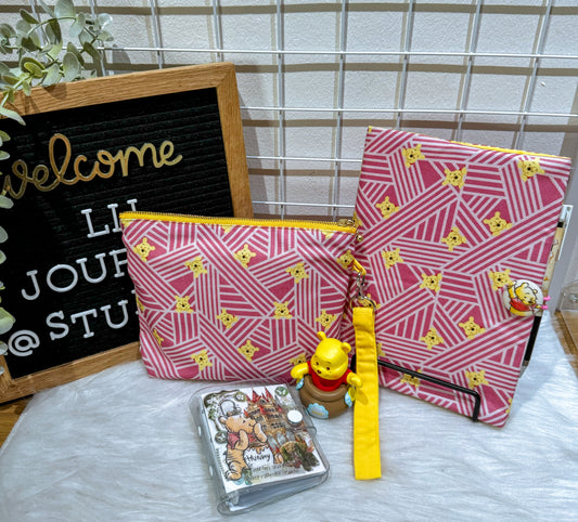 Geometric Pink Pooh Bundle