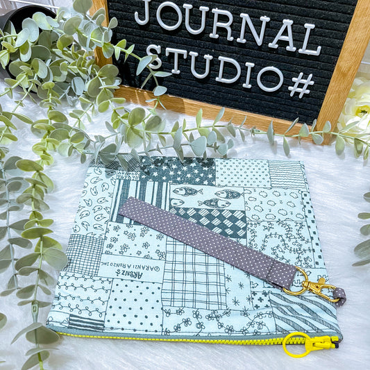 Mint Patch Print