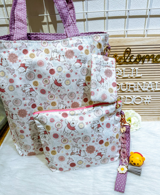 Plum Pooh Everyday Totebag Set