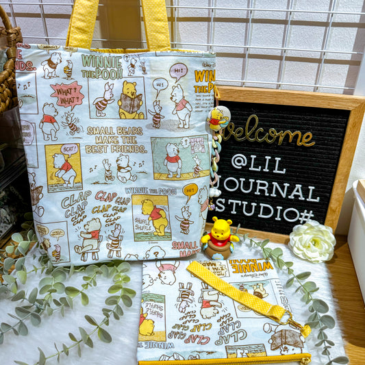 Sunshine Comic Pooh Tote bag