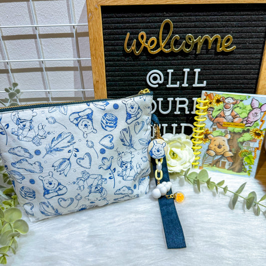 Blue Pooh Base Pouch