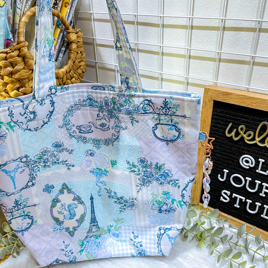 Lavender Paris Tote